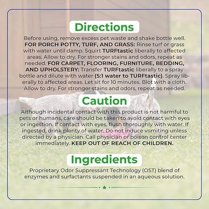 Porch Potty Odor Eliminator for Dogs - Odor Eliminator for Strong Odor - Dog Urine Odor Eliminator for Home - deodorizing Carpet Cleaner Spray for Dog Pee - Puppy Essentials Litter Deodorizer Spray