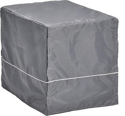 New World Dog Crate Comfort Kit by, Matching Dog Crate Cover & Dog Bed to Make Your Dogs Crate Their Home, Compatible with MidWest Homes for Pets & New World Dog Crates, Fits 22-Inch Dog Crate, Gray