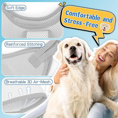 Supet Dog Grooming Hammock, New Pink Small Dog Sling for Nail Trimming, Back Protect Hanging Harness for Claw Care, Nail Trimming Restraint with Thick Fabric