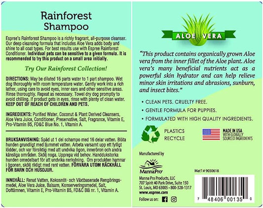 Espree Rainforest Shampoo, 1 gallon