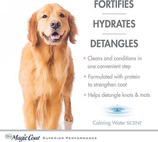 Four Paws Magic Coat Dog Shampoos for Dogs, Dog Grooming Supplies, Dog Bathing Supplies, Made in USA (Pack of 2)