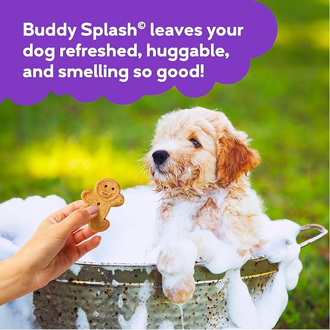 Buddy Splash Spritzer & Conditioner for Dog Grooming, Lavender & Mint, 4 Oz. Bottle