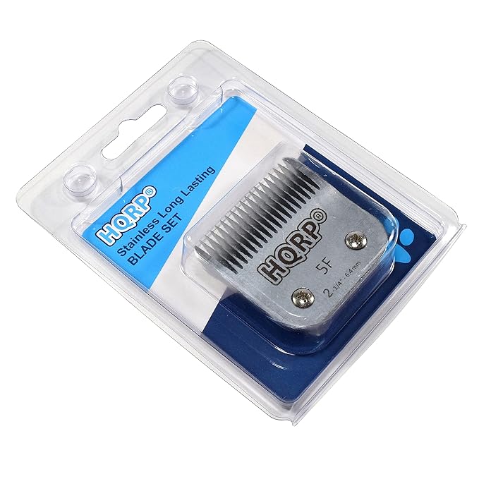 HQRP Size-5FC Animal Clipper Blade Compatible with Oster A5, A-5 Turbo 2-Speed 078005-314-002, Golden A5, Turbo A5 Pet Grooming