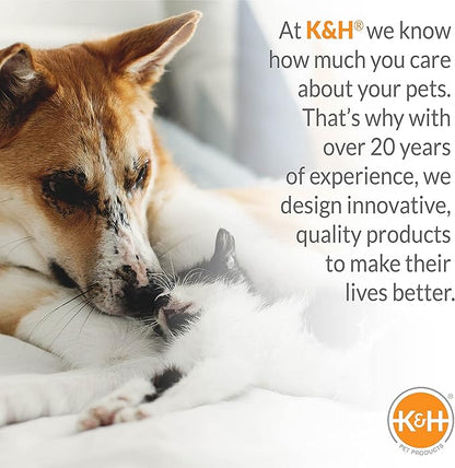 K&H Pet Products Elevated Cooling Outdoor Dog Bed Portable Raised Dog Cot Replacement Cover Only All Weather All Season Green X-Large 50 X 32 Inches (Cot NOT Included)