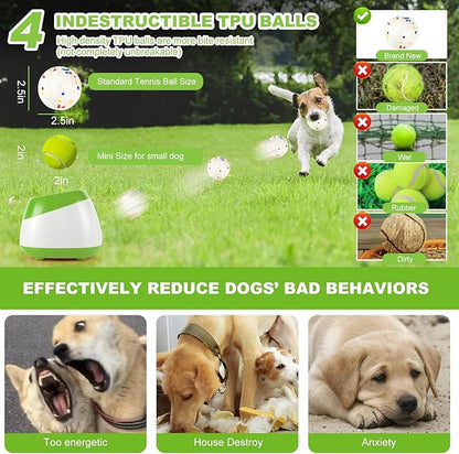 Automatic Ball Launcher for Dogs (Old Green)