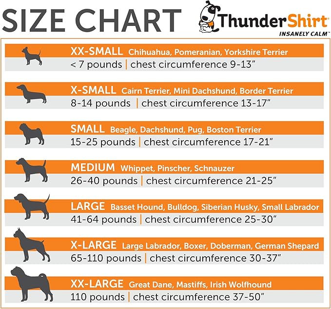 ThunderShirt for Dogs, Large, Platinum Sport - Dog Anxiety Relief Calming Vest
