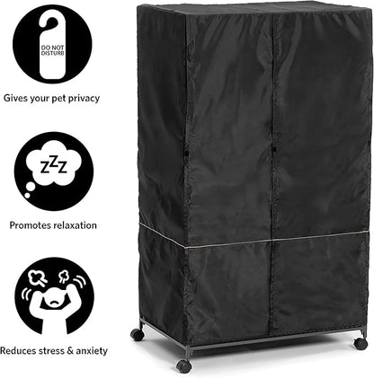MidWest Homes for Pets Ferret Nation Cage Cover for Ferret Nation & Critter Nation Small Animal Cages | Cage Cover Measures 36L x 24W x 59.5H - Inches