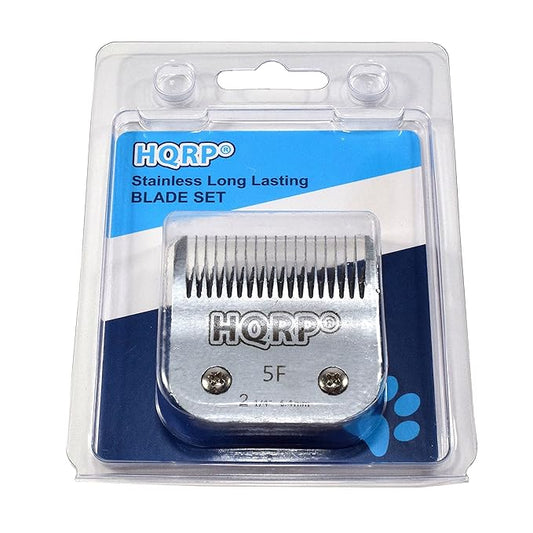 HQRP Size-5FC Animal Clipper Blade Compatible with Oster A5, A-5 Turbo 2-Speed 078005-314-002, Golden A5, Turbo A5 Pet Grooming