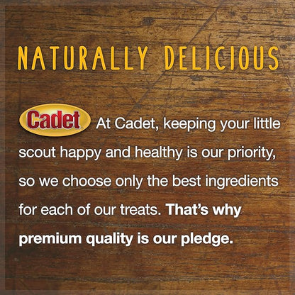 Cadet Natural Pig Ears for Dogs, Long Lasting & Natural Chew Treats for Dogs, 25 Count