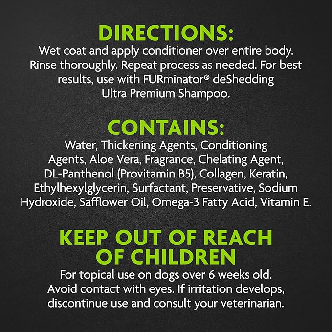 FURminator deShedding Ultra Premium Conditioner, 128oz
