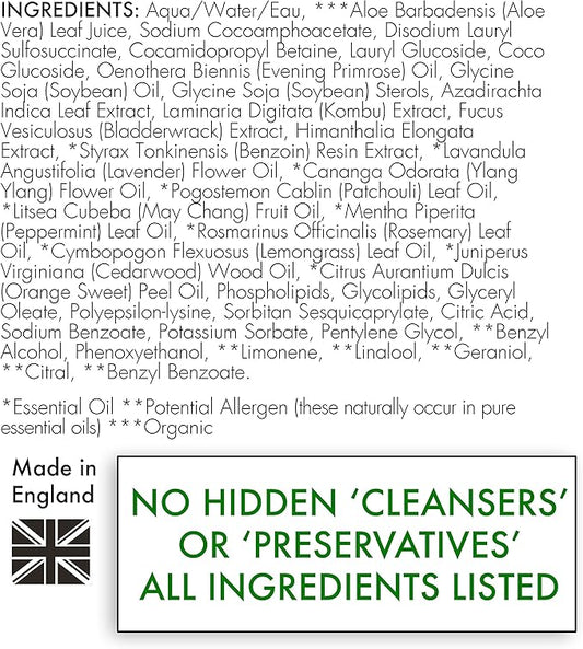 PRO Dog Shampoo for Deep Cleaning and Deodorising - with Peppermint, Rosemary and Lemongrass - Made in UK Natural Pet Care by Andrew Cooper - 10.2 fl oz (Dilutes to 2.6 gallons)