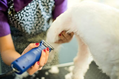 Andis – 23275, Ultra Edge Detachable Blade Clipper - Super 2-Speed Rotary Motor with Minimal Noise, 3400-4400 Strokes per Minute, Includes 14-Inch Heavy-Duty Cord – for Dogs, Coats & Breeds, Blue