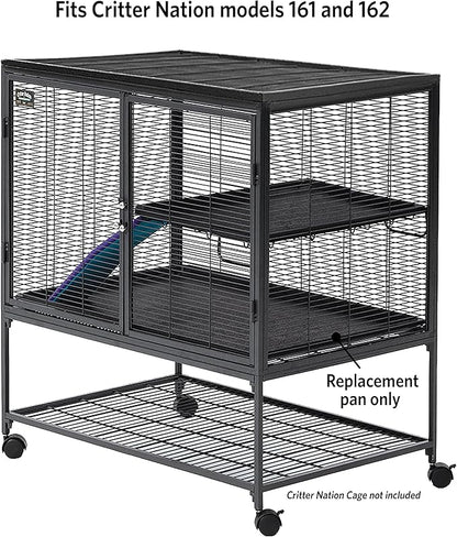 MidWest Homes for Pets 142PAN Replacement Pan for Midwest Cat Cage, 34.5 x 22.5 x 1.125