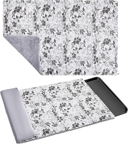 Dog Crate Pan Cover Dog Bed Cover Washable Dog Crate Liner for Pets Dog Crate Tray, Pan Cover Only, Fit for 42 x 28 Inch (Hemp Flower)