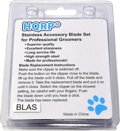 HQRP Animal Clipper Blade Compatible with Oster Size-10 CryogenX Professional 078919-046-005 78919-046 Pet Grooming 76918-126 Classic 76, Star-Teq, Power-Teq Clippers
